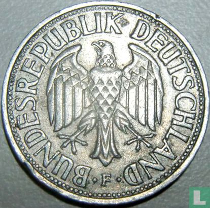 Duitsland 1 mark 1962 (F) - Afbeelding 2