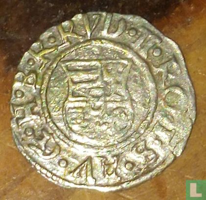 Hongrie  1 denar  1595 - Image 2