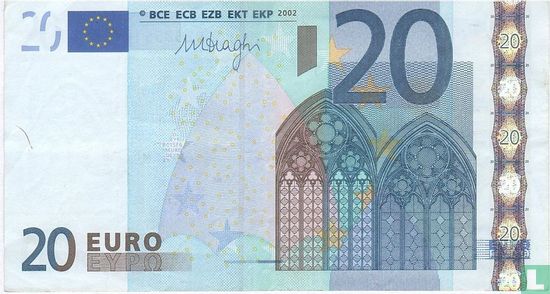 Eurozone 20 Euro P-R-Dr - Afbeelding 1