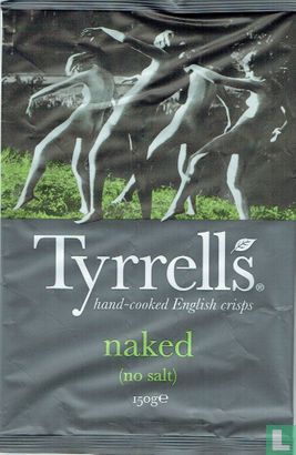 Tyrell's hand-cooked English crisps - Naked - Image 1