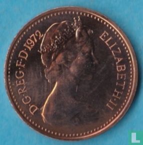 Verenigd Koninkrijk ½ new penny 1972 (PROOF) - Afbeelding 1