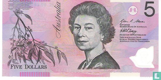 Australie 5 Dollars 2007 - Image 1