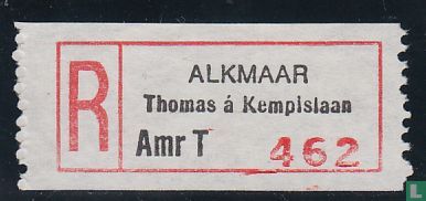 Alkmaar ,  thomas a kemplslaan Amr t. 