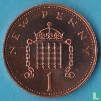 United Kingdom 1 new penny 1972 (PROOF) - Image 2