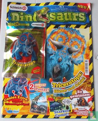 Triceratops mini / speciale livery met krant