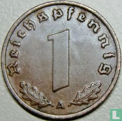 Empire allemand 1 reichspfennig 1937 (A) - Image 2