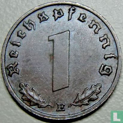 German Empire 1 reichspfennig 1938 (E) - Image 2
