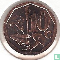 Afrique du Sud 10 cents 2016 - Image 2