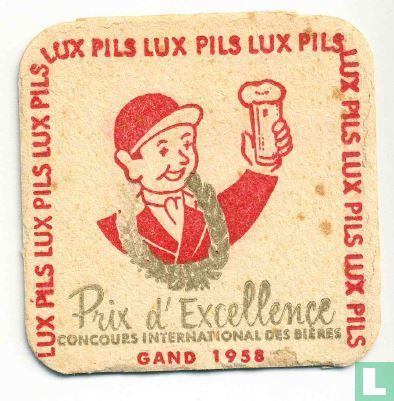 Lux Pils - Prix d'Excellence Gand 1958