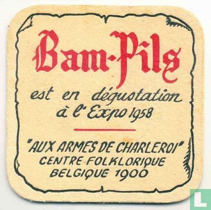 Bam-Pils est en degustation a l'expo 1958