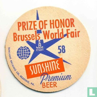 Prize of honor Brussels world fair - Image 1