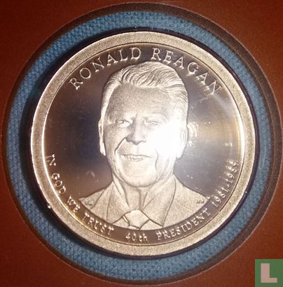 États-Unis 1 dollar 2016 (BE) "Ronald Reagan" - Image 1
