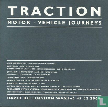 Traction (Motor Vehicle Journeys) - Afbeelding 1