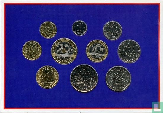 France mint set 1994 - Image 2