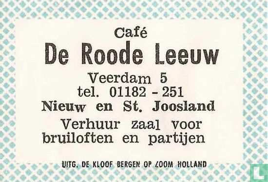 Café De Roode Leeuw