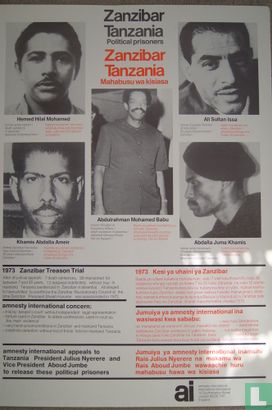 Zanzibar Tanzania political prisoners - Afbeelding 1
