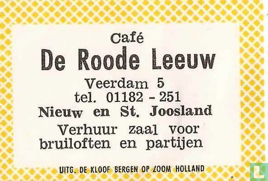 Café De Roode Leeuw 