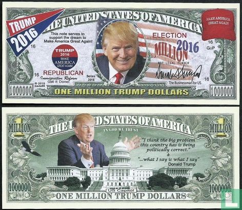 Trump Election 1 Million Dollar