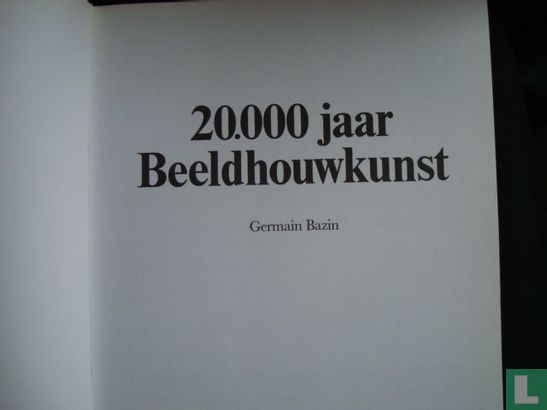 20.000 Jaar Beeldhouwkunst - Image 3