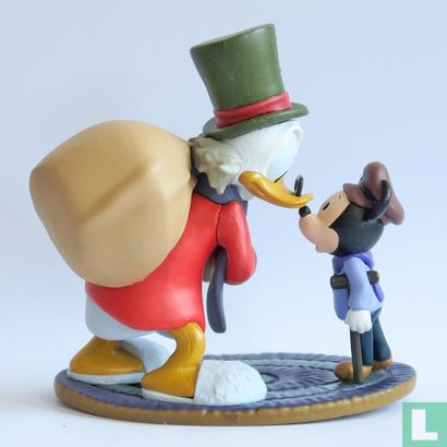 Ebenezer Scrooge en Tiny Tim - Afbeelding 1