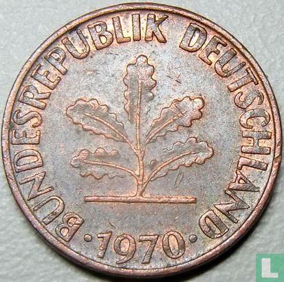Duitsland 1 pfennig 1970 (D) - Afbeelding 1