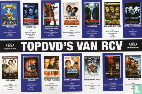 Top DVD'S van RCV - Afbeelding 1