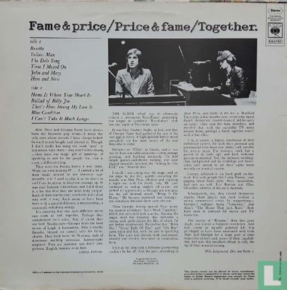 Fame and Price / Price and Fame / Together - Afbeelding 2