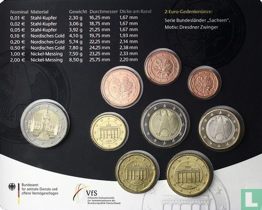 Germany mint set 2016 (A) - Image 2