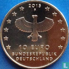 Duitsland 10 euro 2015 "1000 years Leipzig" - Afbeelding 1