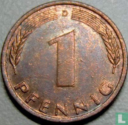 Allemagne 1 pfennig 1974 (D) - Image 2