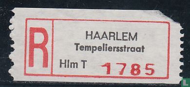HAARLEM TEMPELIERSTRAAT Hlm T