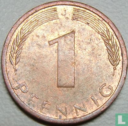 Allemagne 1 pfennig 1974 (J) - Image 2