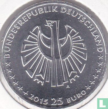 Duitsland 25 euro 2015 (A) "25 years of German unity" - Afbeelding 1