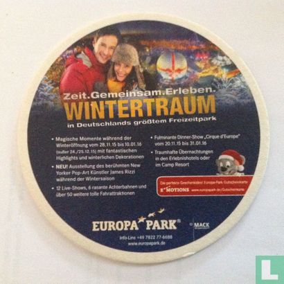 Europa*Park® - Wintertraum / Erdinger Urweisse - Bild 1