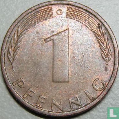 Duitsland 1 pfennig 1973 (G) - Afbeelding 2