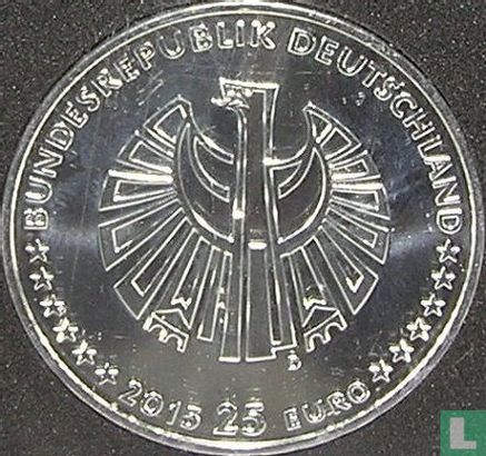 Duitsland 25 euro 2015 (D) "25 years of German unity" - Afbeelding 1