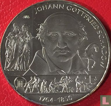 Duitsland 10 euro 2014 "250th anniversary of the birth of Johann Gottfried Schadow" - Afbeelding 2