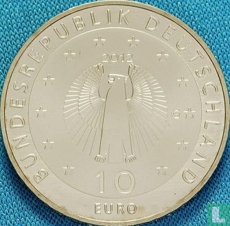 Duitsland 10 euro 2012 "50 years German Welthungerhilfe" - Afbeelding 1