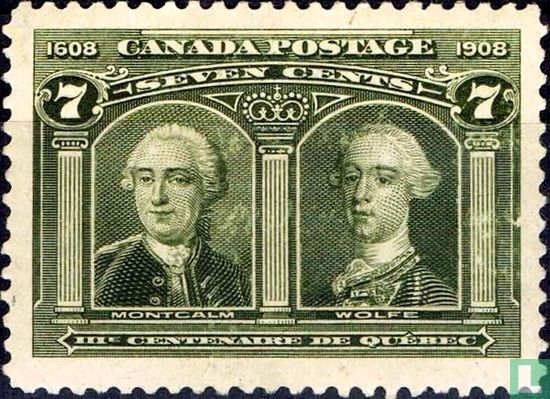 Louis-Joseph de Montcalm en James Wolfe