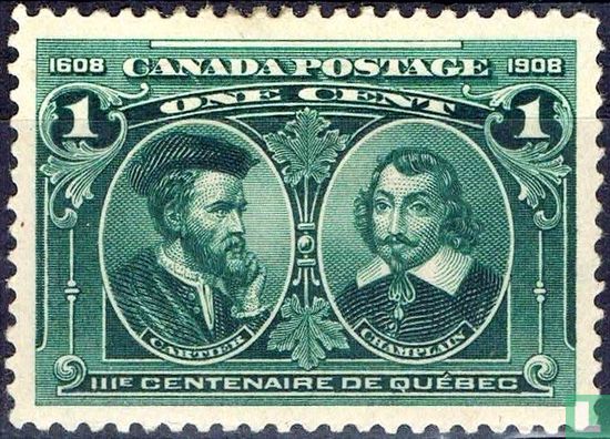 Jacques Cartier en Samuel de Champlain