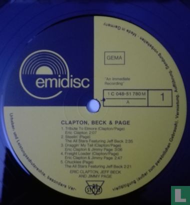 Clapton, Back & Page - Afbeelding 3