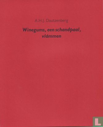 Winegums, een schandpaal, vlámmen - Afbeelding 1