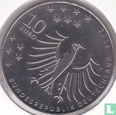 Allemagne 10 euro 2012 "150th anniversary Birth of Gerhard Hauptmann" - Image 1