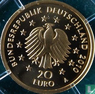 Duitsland 20 euro 2010 (A) "Oak tree" - Afbeelding 1