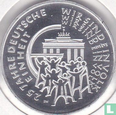 Germany 25 euro 2015 (F) "25 years of German unity"  - Image 2