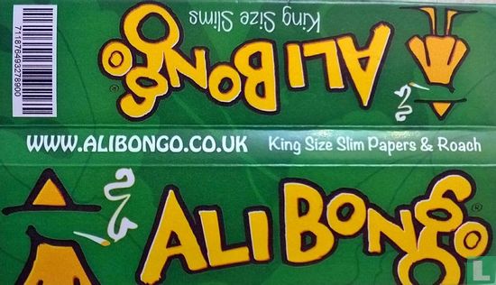 Alibongo King size slim papers & roach