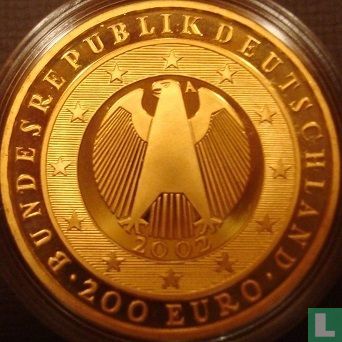 Deutschland 200 Euro 2002 (A) "Introduction of the euro currency" - Bild 1