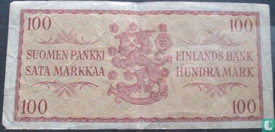 Finnland 100 Markkaa 1957 - Bild 2