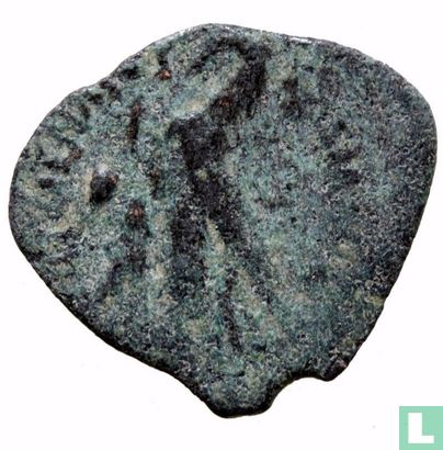 Greco-Egypte  AE17  (Ptolemaeus III, Euergetes)  246-221 BCE - Afbeelding 2