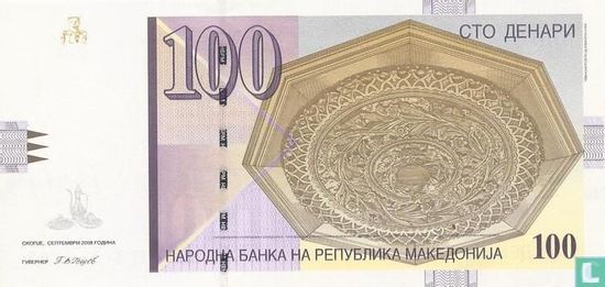 Mazedonien 100 Denari 2008 - Bild 1